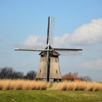An old Dutch windmill 